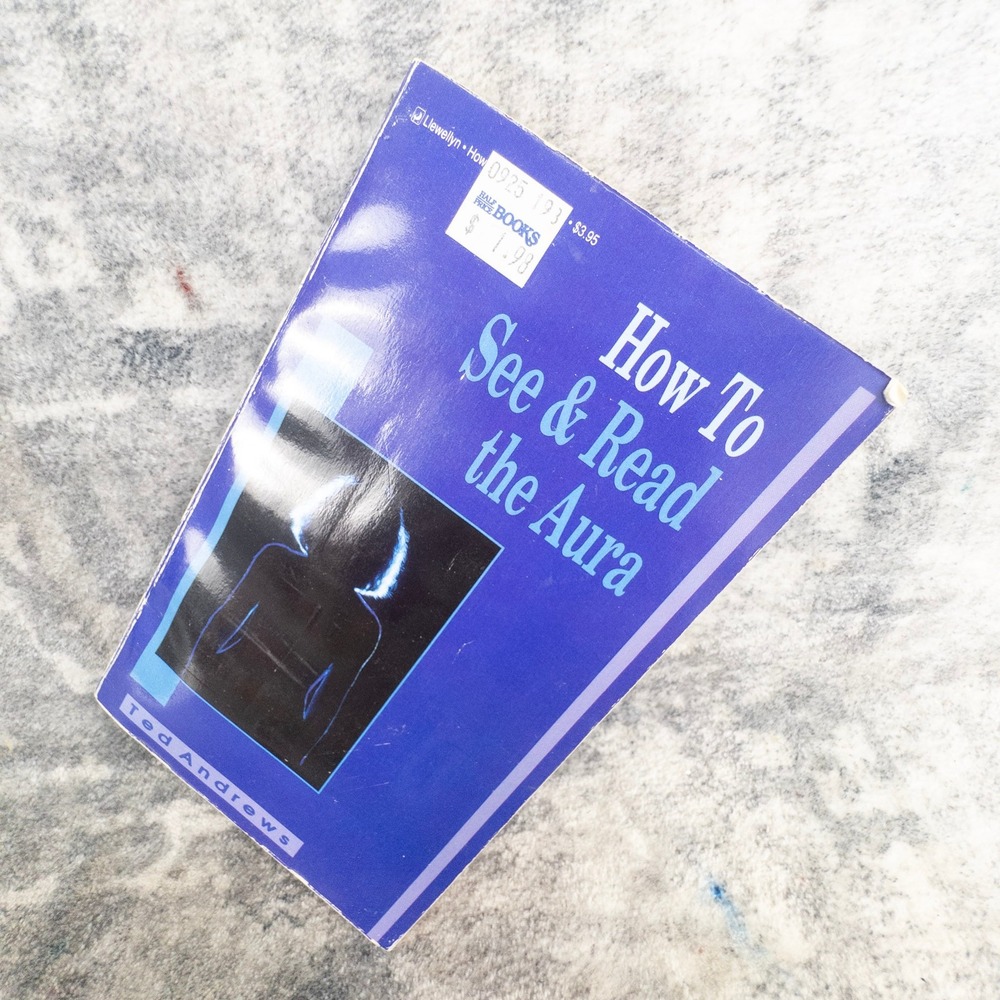 How To See & Read The Aura by Ted Andrews 1st Ed Paperback 1991 Occult Spirit